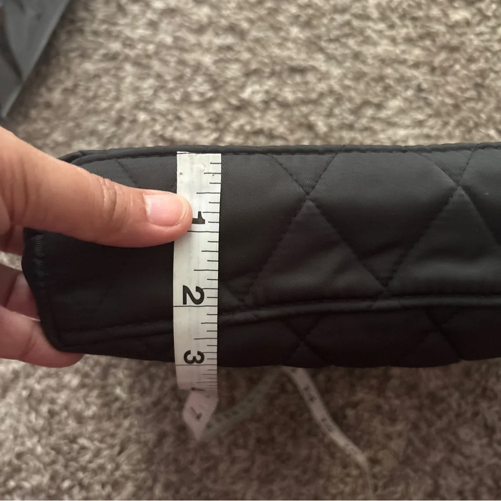 Vera Bradley Black Quilted Crossbody Bag